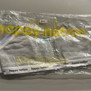 Happy Nation 2-Pack Scoop Bra Logo (Youth Girls Medium/ 10)